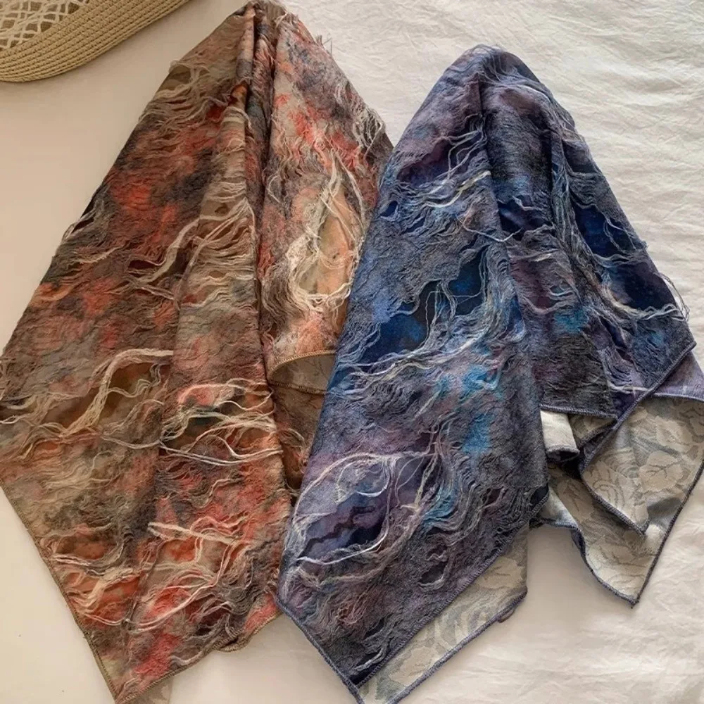 Модный шарф для волос в стиле Wasteland Y2K, хип-хоп, панк, повязка на голову с принтом тай-дай, мягкая накидка, рваный топ, пряные девушки
Модный шарф для волос в стиле Wasteland Y2K, хип-хоп, панк, повязка на голову с принтом тай-дай, мягкая накидка, рваный топ, пряные девушки