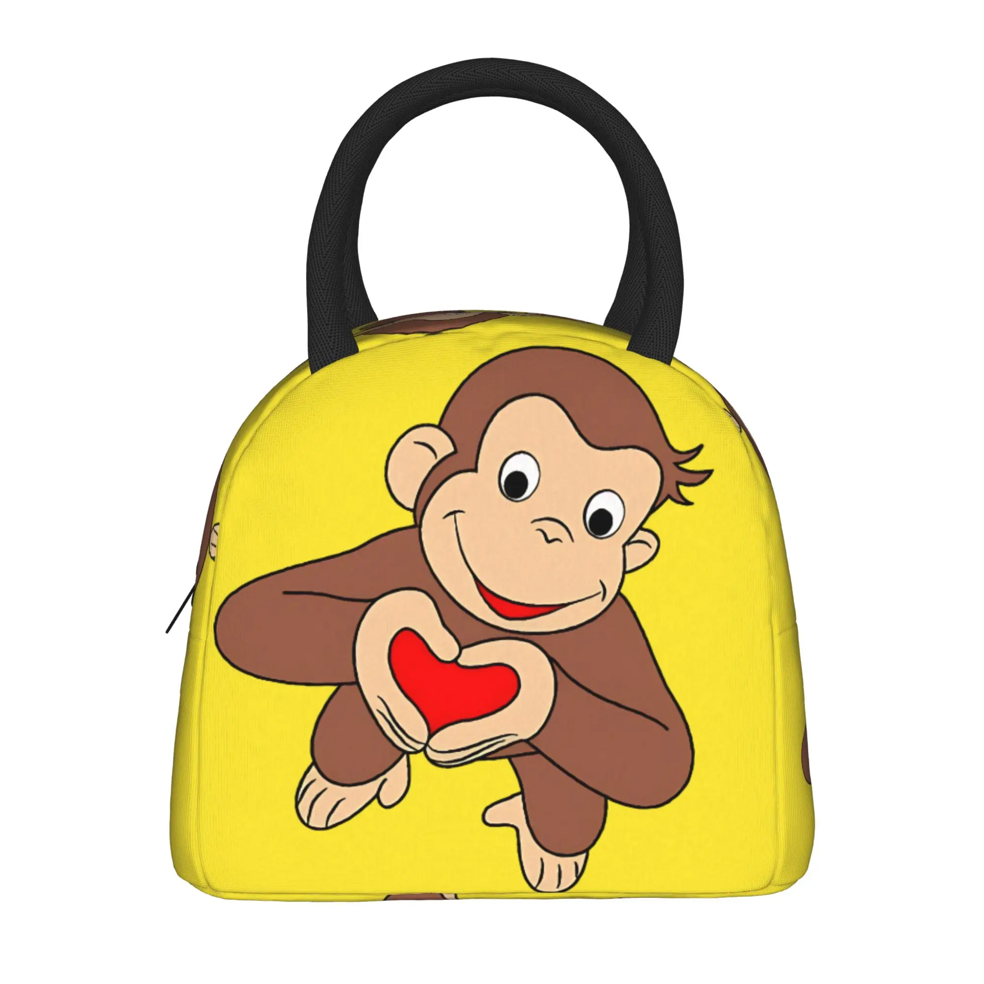 Curious George Is All Heart Lunch Bag Fashion Lunch Box For Girls Picnic Portable Cooler Bag Oxford Graphic Tote Food Bags
Curious George Is All Heart Lunch Bag Fashion Lunch Box For Girls Picnic Portable Cooler Bag Oxford Graphic Tote Food Bags
