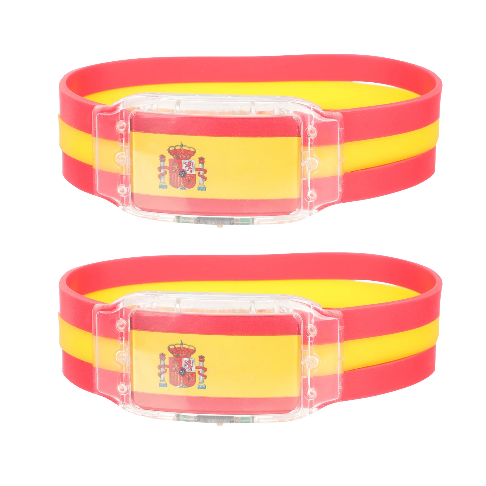 2pcs Led Glow Bracelets Luminous Silicone Wristbands Party Cheer Accessories Glow In The Dark For Carnival Christmas Events
2pcs Led Glow Bracelets Luminous Silicone Wristbands Party Cheer Accessories Glow In The Dark For Carnival Christmas Events