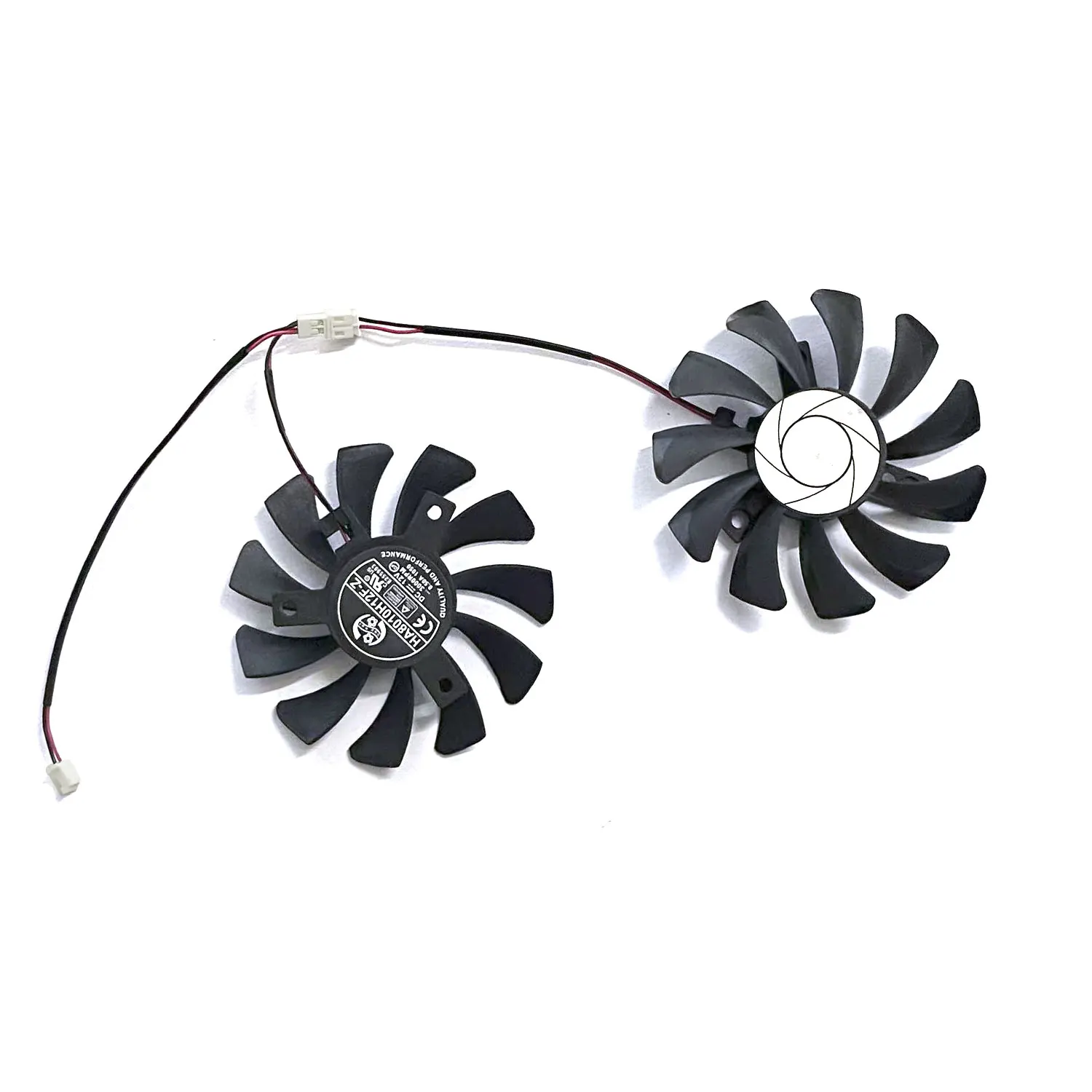 Вентиляторы охлаждения для видеокарт MSI GTX 1050 2GT OC 1050TI 4GT, 2-контактные, 75 мм, HA8010H12F-Z, замена вентилятора кулера для GTX1050 GPU
Вентиляторы охлаждения для видеокарт MSI GTX 1050 2GT OC 1050TI 4GT, 2-контактные, 75 мм, HA8010H12F-Z, замена вентилятора кулера для GTX1050 GPU