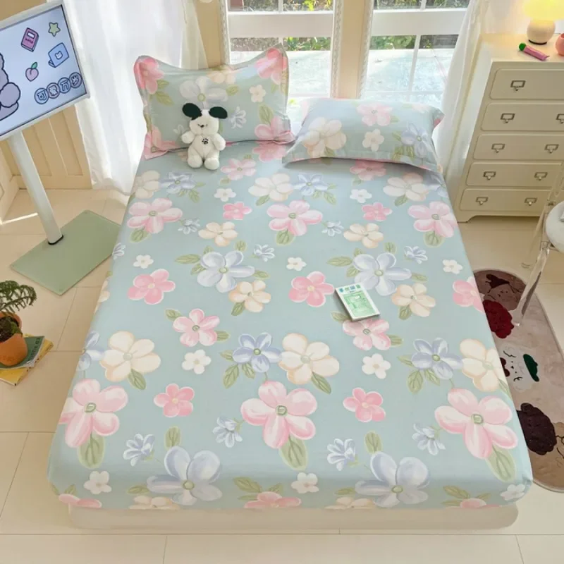 Pure cotton fitted sheet , single piece 2026 new model dirt resistant mattress protection fitted sheet without pillowcase
Pure cotton fitted sheet , single piece 2026 new model dirt resistant mattress protection fitted sheet without pillowcase