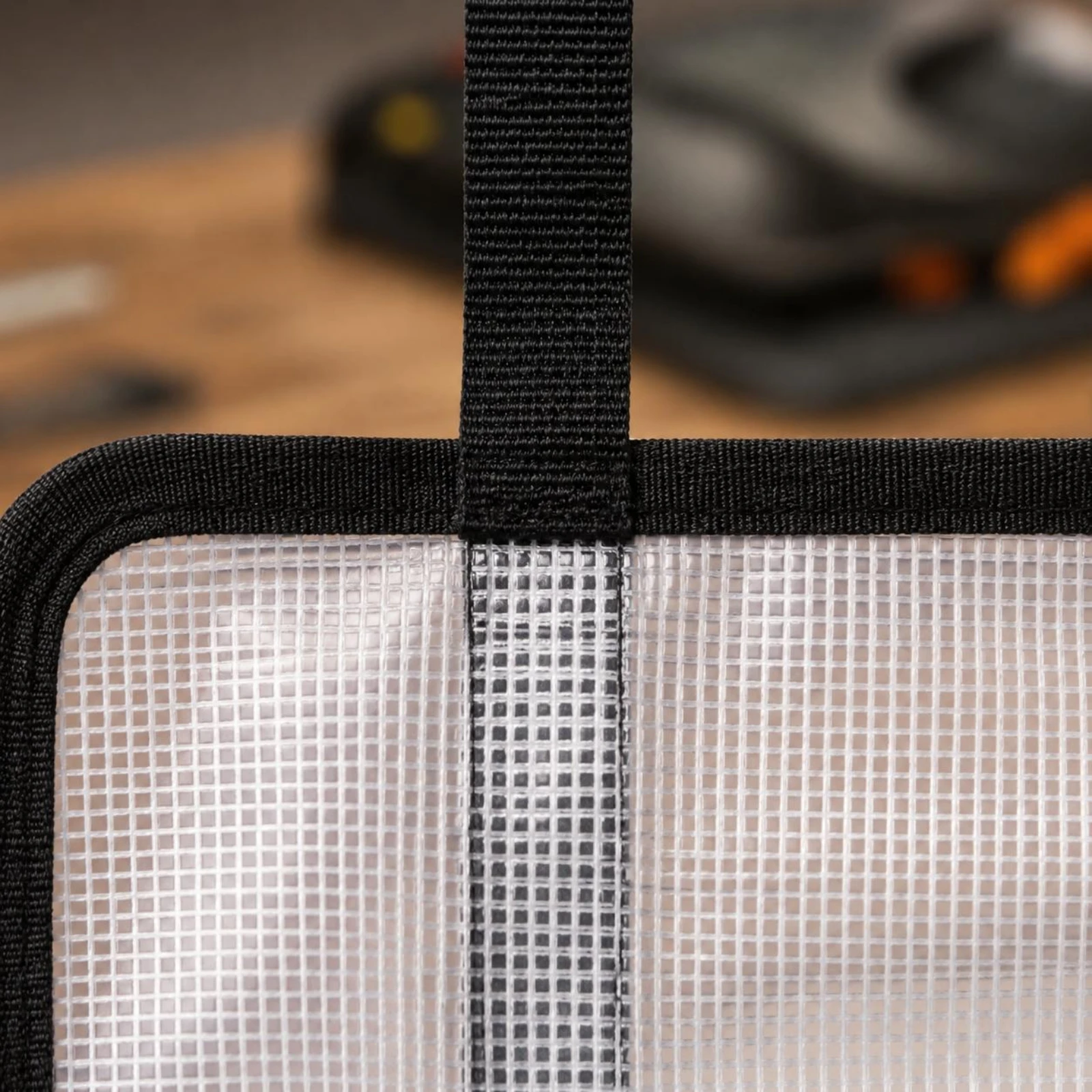 Transparent Tackle Pouch Water-Resistant PVC Hook-and-Loop Holder Mesh Lure Case Easy to Clean Roll up Lure Wrap Foldable
Transparent Tackle Pouch Water-Resistant PVC Hook-and-Loop Holder Mesh Lure Case Easy to Clean Roll up Lure Wrap Foldable