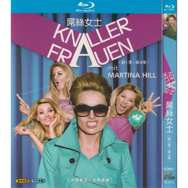 Blu-ray German Humorous TV Series Diaosi Ladies Seasons 1-4 High Definition Disc 1080P 4BD Disc Not DVD
Blu-ray German Humorous TV Series Diaosi Ladies Seasons 1-4 High Definition Disc 1080P 4BD Disc Not DVD