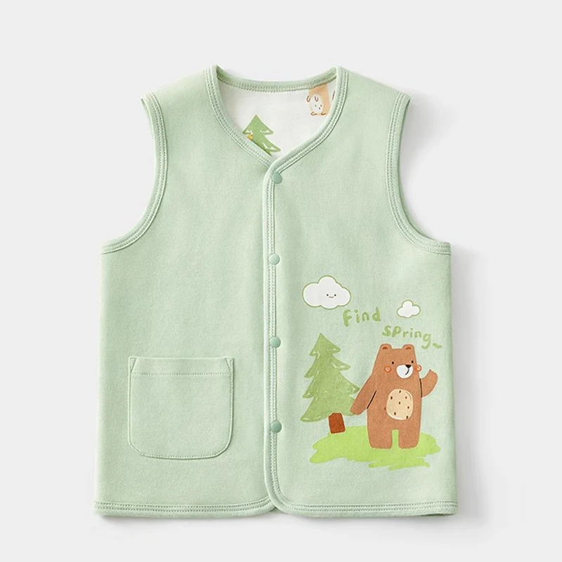 Cotton Newborn Baby Waistcoat Autumn and Winter Girl Vest Jacket Warm Soft Children Vest Cartoon Kids Clothes 0-24 Months
Cotton Newborn Baby Waistcoat Autumn and Winter Girl Vest Jacket Warm Soft Children Vest Cartoon Kids Clothes 0-24 Months