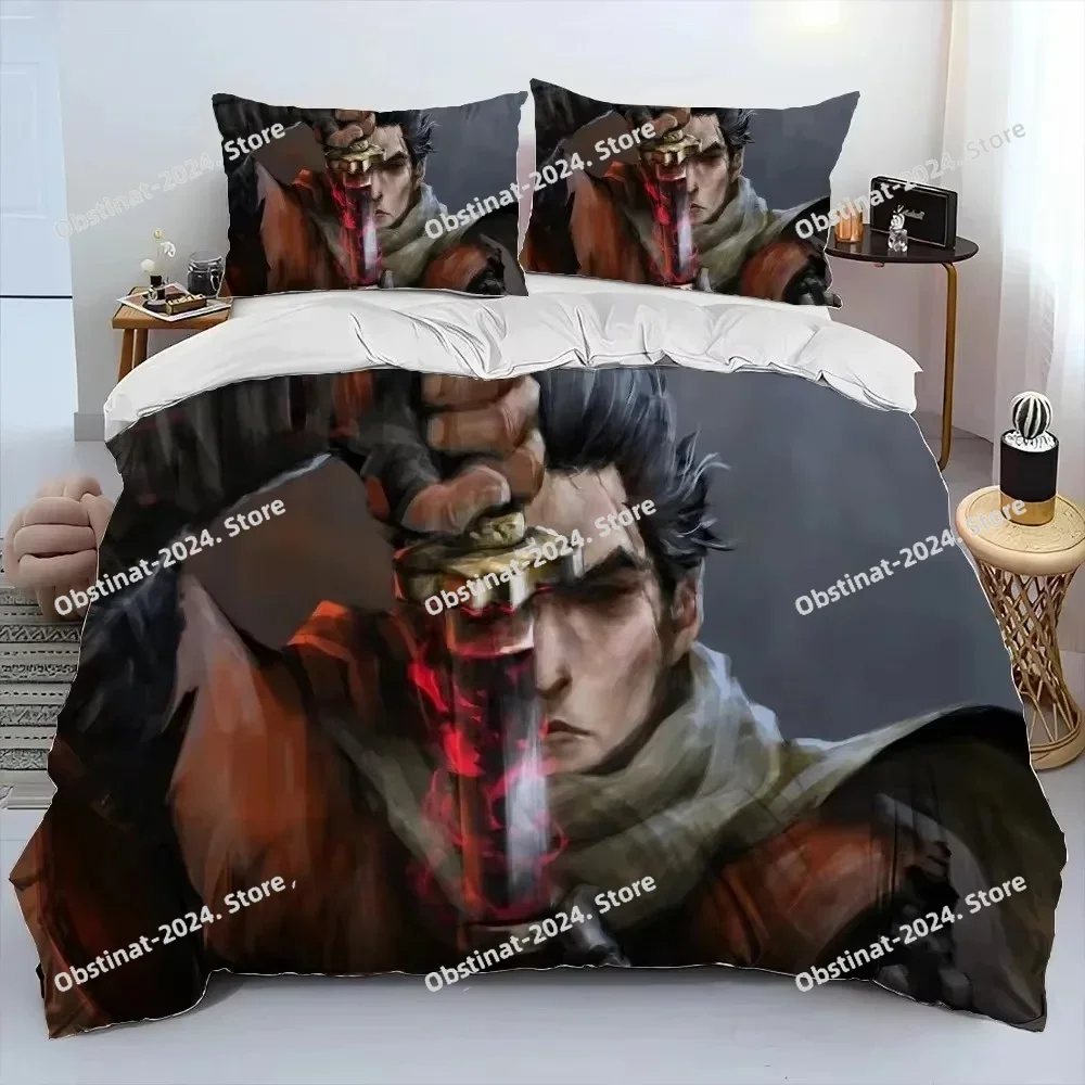 3D Print S-Sekiro Shadows Die Twice Game Printed Bed Set Duvet Cover Pillowcase Bedding Set Bed Linen Sheet Quilt Full Size
3D Print S-Sekiro Shadows Die Twice Game Printed Bed Set Duvet Cover Pillowcase Bedding Set Bed Linen Sheet Quilt Full Size