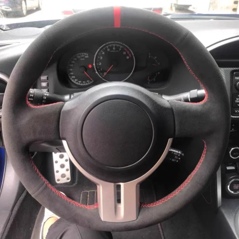 Hand-Sewn Suede Car Steering Wheel Cover BRZ XV Lion Proud Tiger 2016-2018 Car Interior Accessories For Subaru Forester
Hand-Sewn Suede Car Steering Wheel Cover BRZ XV Lion Proud Tiger 2016-2018 Car Interior Accessories For Subaru Forester