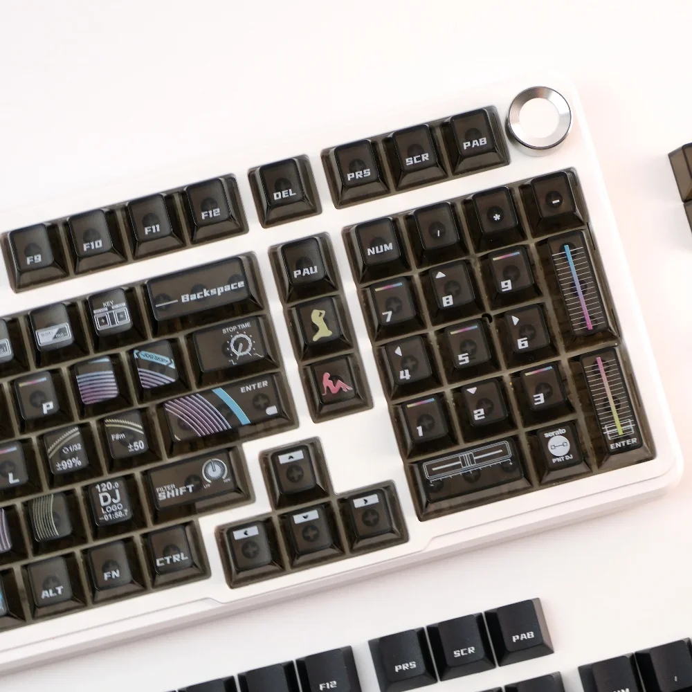 DJ keycap PBT personalized color mechanical keyboard black key original high mix and match transmissive and cross magnetic axis
DJ keycap PBT personalized color mechanical keyboard black key original high mix and match transmissive and cross magnetic axis
