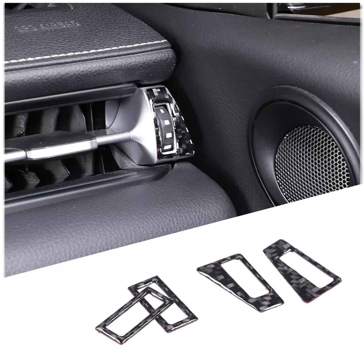 Carbon Fiber Middle Air Vent Outlet Cover Trim For Toyota Supra A90 2019-2022
Carbon Fiber Middle Air Vent Outlet Cover Trim For Toyota Supra A90 2019-2022