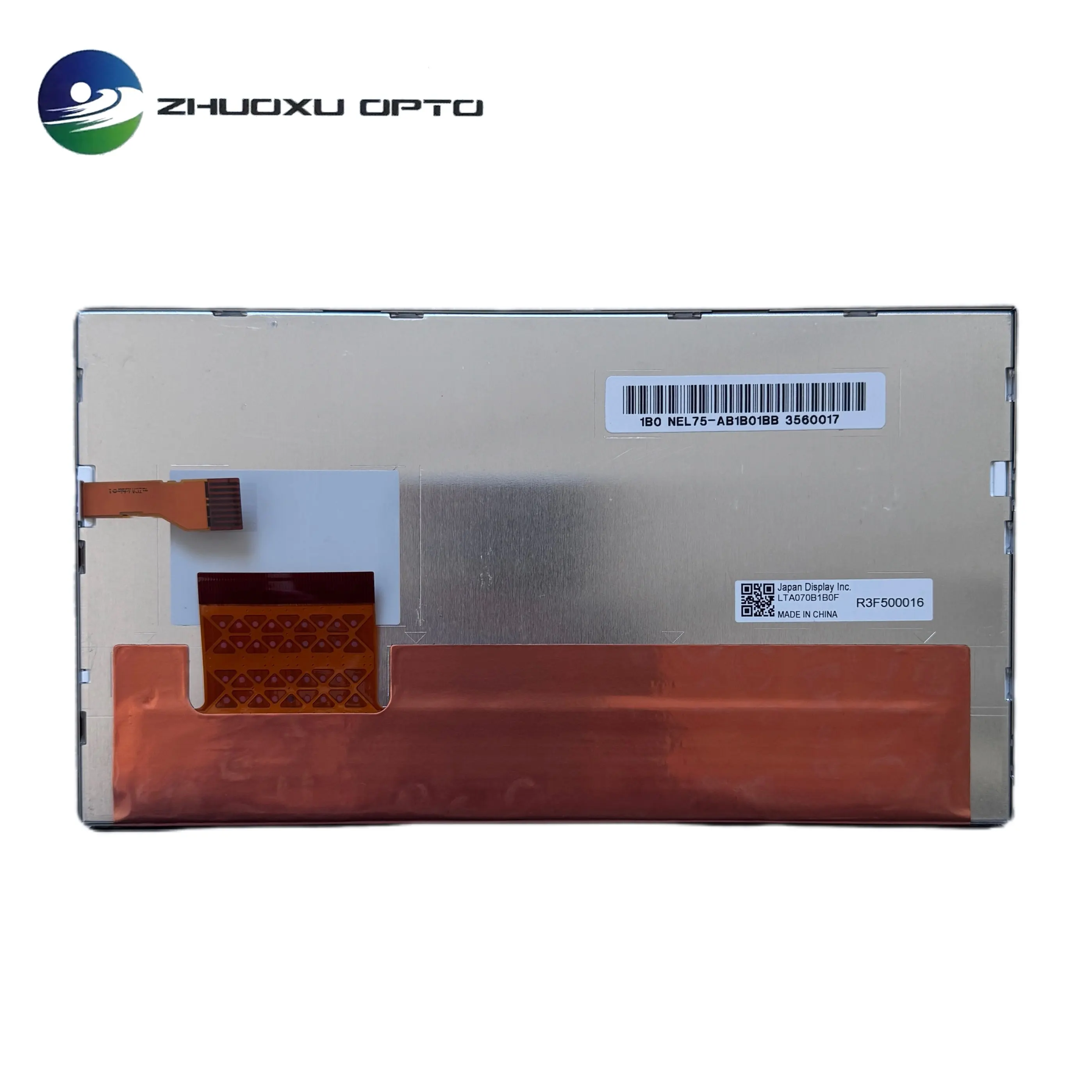 Новая 7-дюймовая оригинальная ЖК-панель LTA070B1B0F для Toshiba
Новая 7-дюймовая оригинальная ЖК-панель LTA070B1B0F для Toshiba