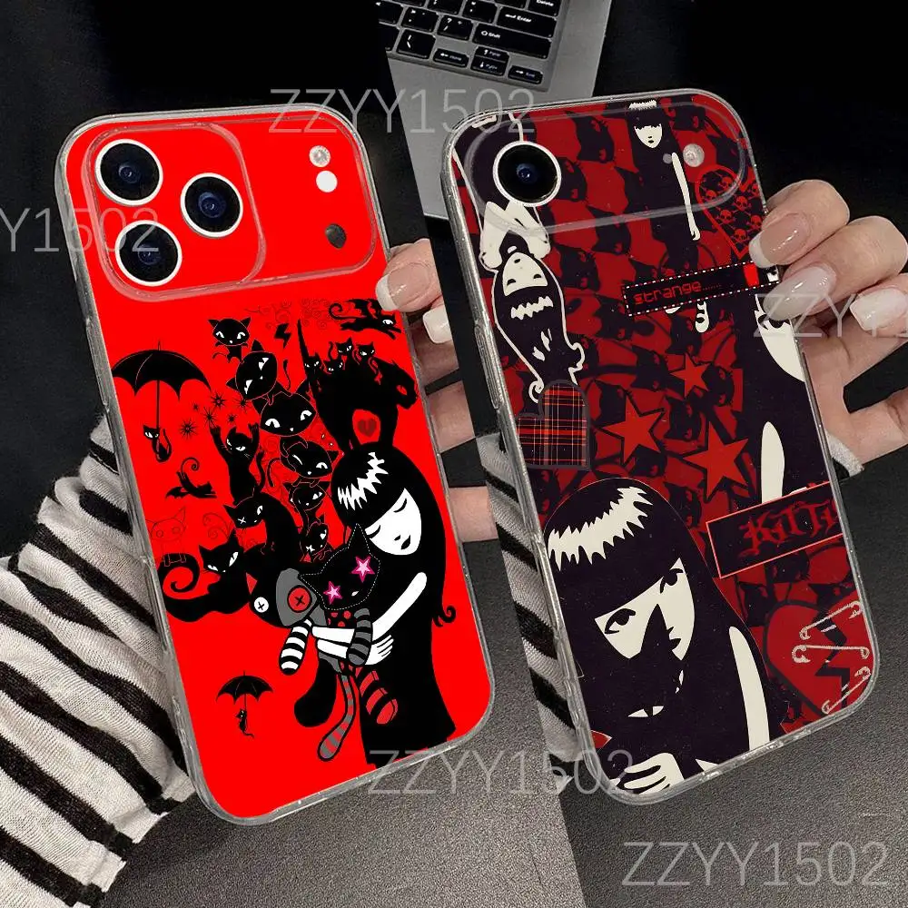 E-Emily The Strange Gothi For iPhone 7,8,17,16,15,14,13,12,11 Pro,Max,Plus,X,XS,XR,SE4,E Mini Transparent Soft Phone Case
E-Emily The Strange Gothi For iPhone 7,8,17,16,15,14,13,12,11 Pro,Max,Plus,X,XS,XR,SE4,E Mini Transparent Soft Phone Case