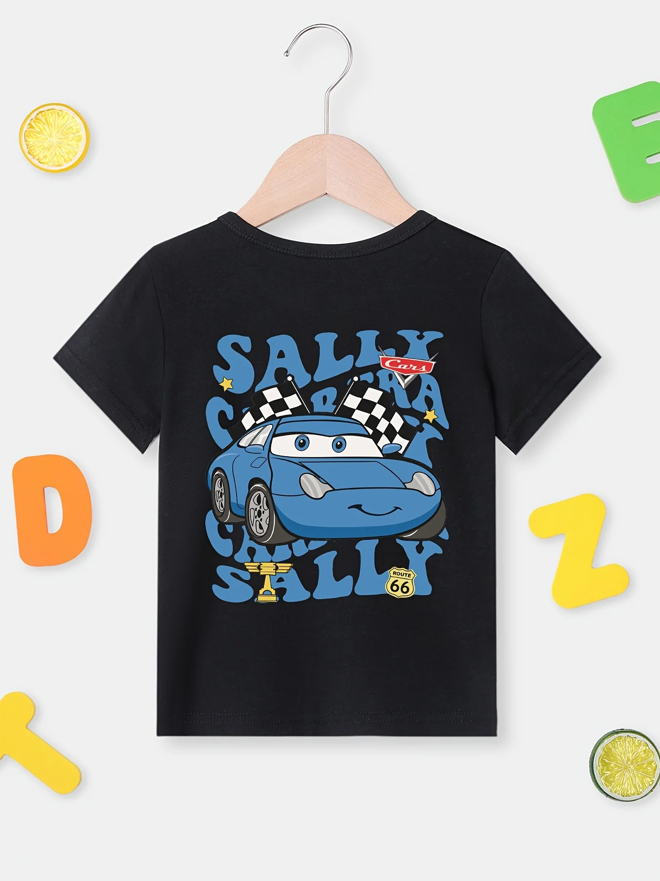 Футболка с принтом Disney Sally Carrera, повседневный топ для мальчиков, подходит для всей семьи, хлопковая одежда с круглым вырезом и короткими рукавами
Футболка с принтом Disney Sally Carrera, повседневный топ для мальчиков, подходит для всей семьи, хлопковая одежда с круглым вырезом и короткими рукавами