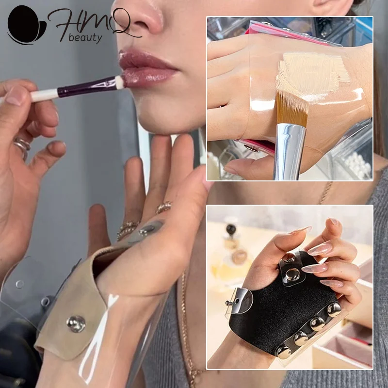 Professional Makeup Artist Gloves PVC Leather Multipurpose Functional Design Makeup Tools for Mixing Liquid Shadow Mixing Palett
Professional Makeup Artist Gloves PVC Leather Multipurpose Functional Design Makeup Tools for Mixing Liquid Shadow Mixing Palett