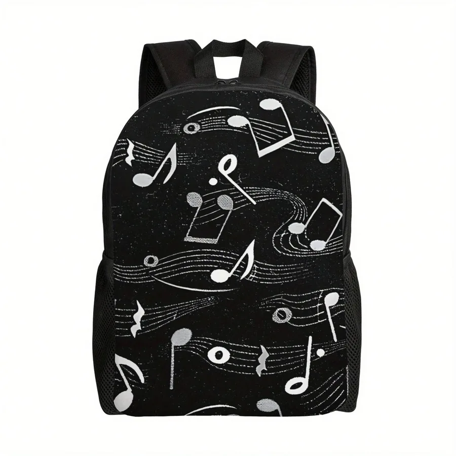 Musical Notes Print Backpack With Zipper Closure For Adults Work Office School
Musical Notes Print Backpack With Zipper Closure For Adults Work Office School