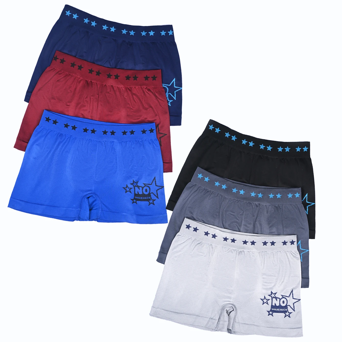 Boys Underwear Boxer Briefs 6 Pack Seamless Polyester Children Teenagers Boys Comfortable Breathable Underpants
Boys Underwear Boxer Briefs 6 Pack Seamless Polyester Children Teenagers Boys Comfortable Breathable Underpants