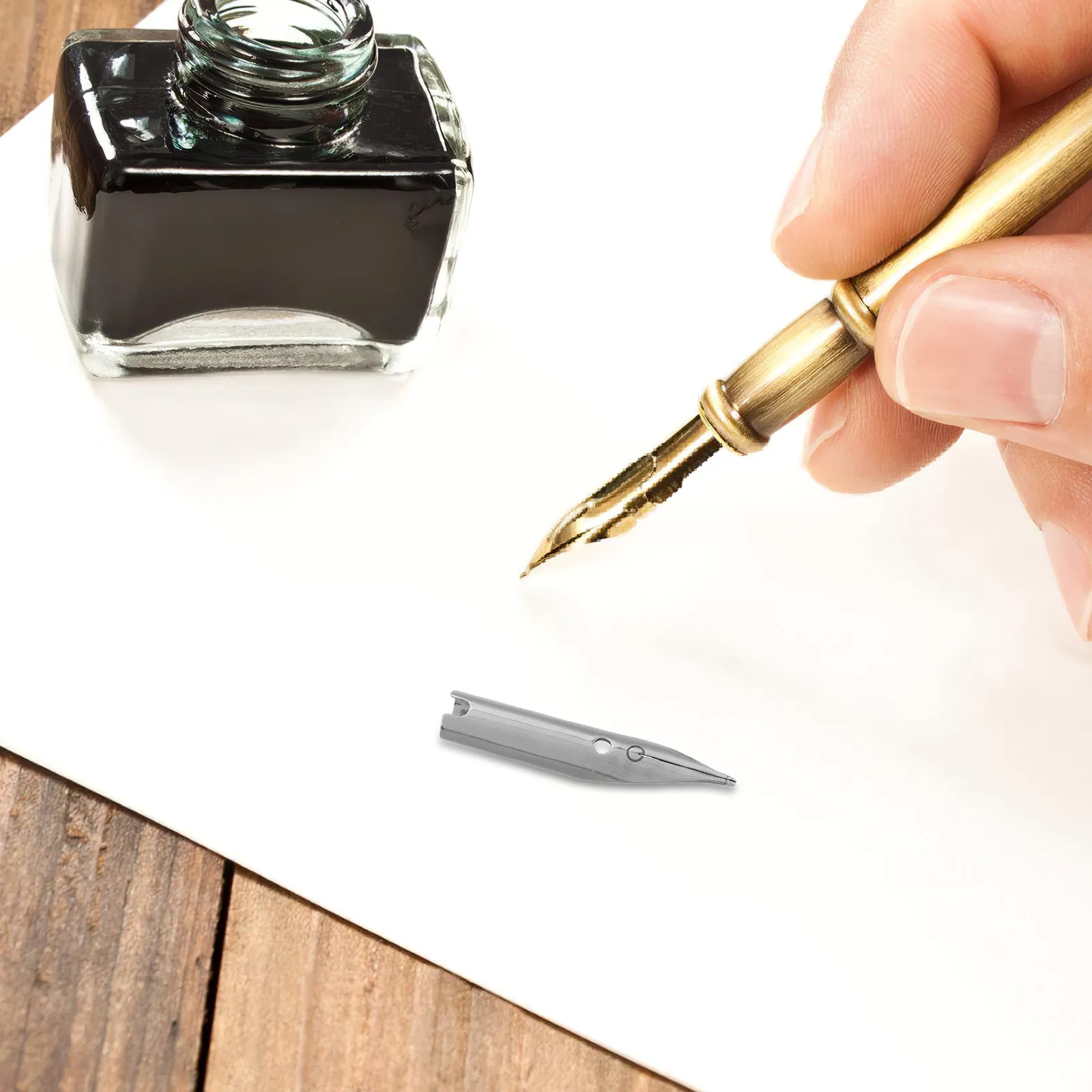 Набор из 40 перьев для перьевых ручек, наконечники для каллиграфии, аксессуары для письма, 0.38-0.5 мм, высокоточные сменные насадки для офиса и учебы
Набор из 40 перьев для перьевых ручек, наконечники для каллиграфии, аксессуары для письма, 0.38-0.5 мм, высокоточные сменные насадки для офиса и учебы