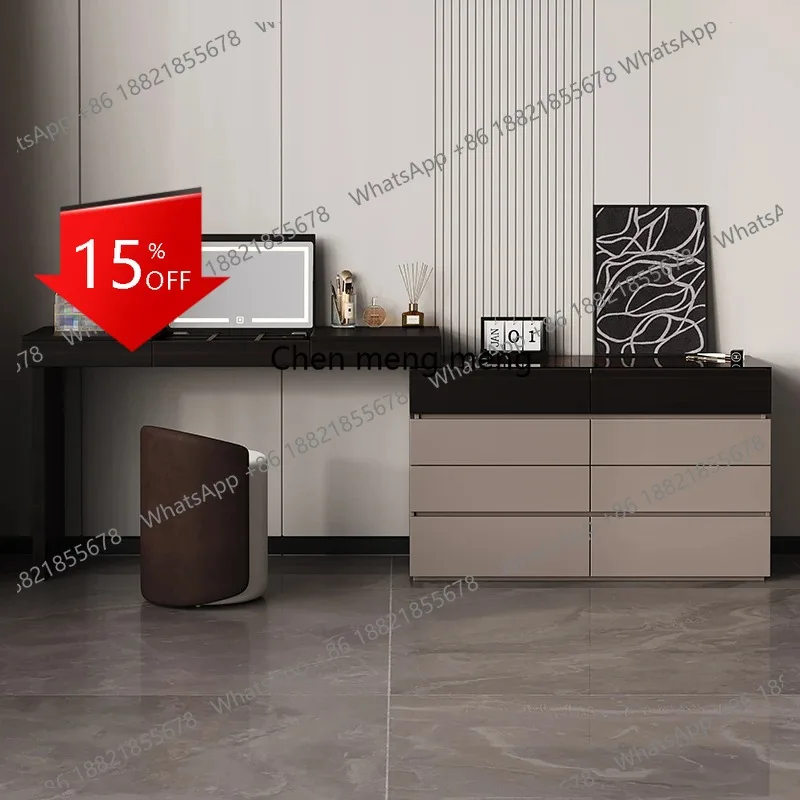 dressing chest of drawers for bedroom night stand set Comfortable tables with mirror sleep room makeup vanity table furniture
dressing chest of drawers for bedroom night stand set Comfortable tables with mirror sleep room makeup vanity table furniture