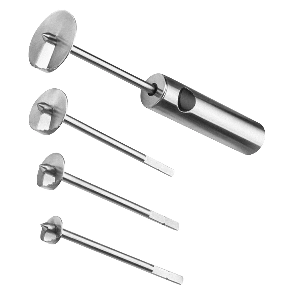 Stainless Steel Vegetable Corer Fruit Core Remover Kitchen Tool Pepper Onion Mincer Shredder Design Vegetables Tools
Stainless Steel Vegetable Corer Fruit Core Remover Kitchen Tool Pepper Onion Mincer Shredder Design Vegetables Tools