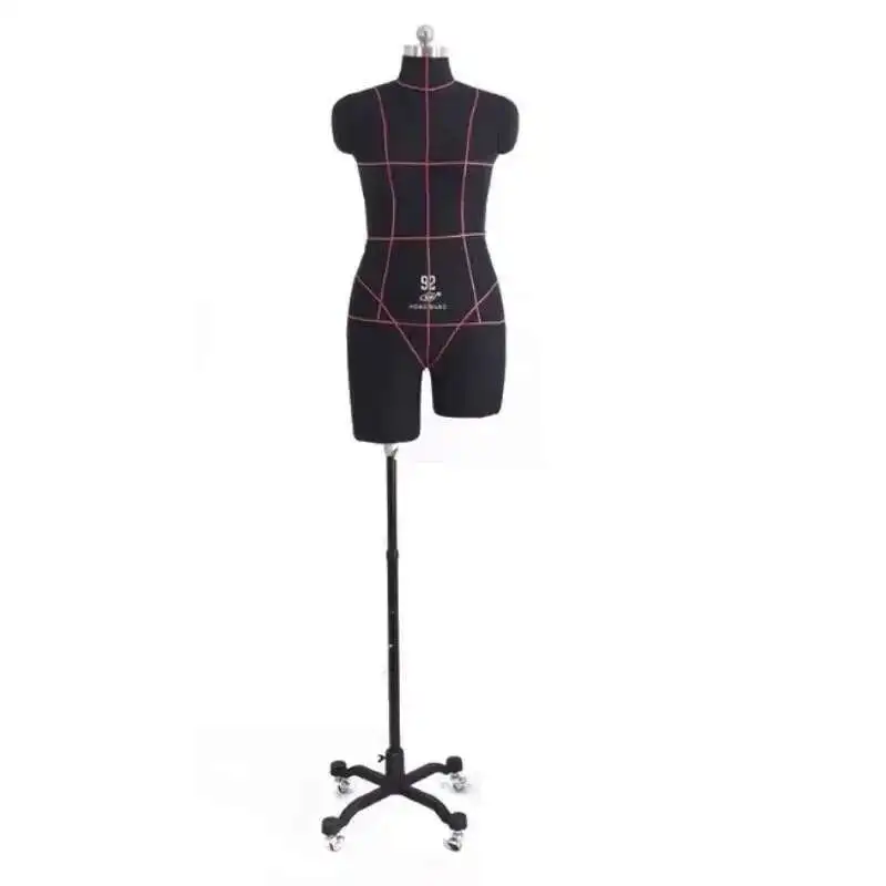 Cotton Cover Professional Level Sewing Mannequin PVC Body Can Be Pined Half-body Woman Dressmaker Mannequins Matel Base
Cotton Cover Professional Level Sewing Mannequin PVC Body Can Be Pined Half-body Woman Dressmaker Mannequins Matel Base