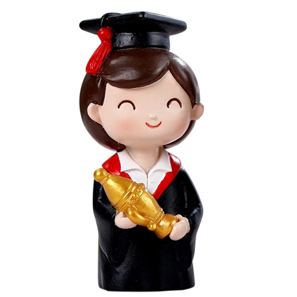 Doctor Baking Cake Ornaments Decoration Graduate Student Topper Decorations for Graduation Toy Resin Baby
Doctor Baking Cake Ornaments Decoration Graduate Student Topper Decorations for Graduation Toy Resin Baby