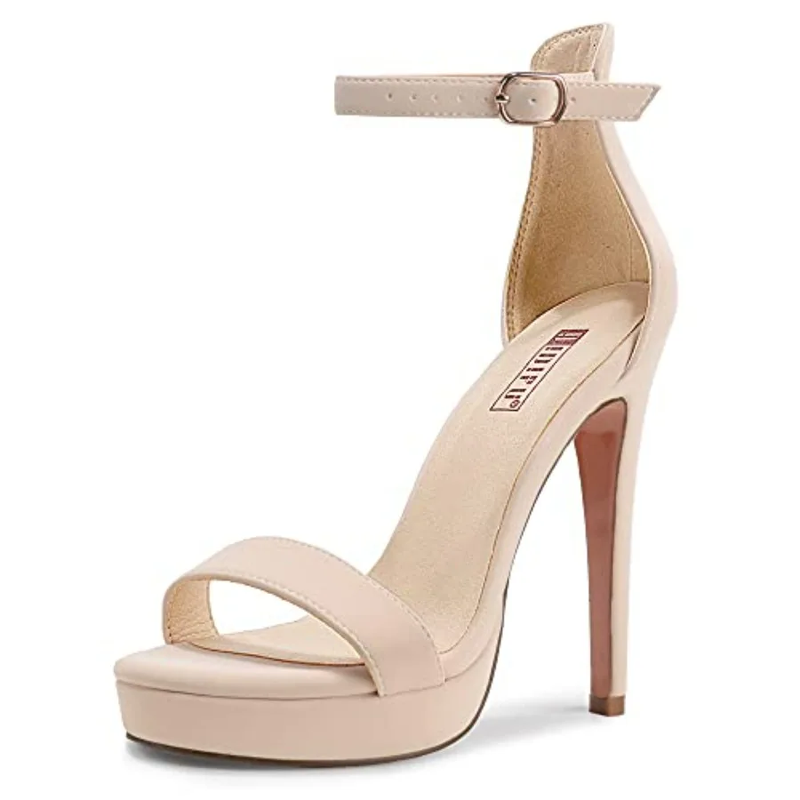 Women's Stiletto High Heel Sandals Platform Open Toe Ankle Strap Dress Shoes for Women Bride Ladies in Wedding Bridal Party Hom
Women's Stiletto High Heel Sandals Platform Open Toe Ankle Strap Dress Shoes for Women Bride Ladies in Wedding Bridal Party Hom