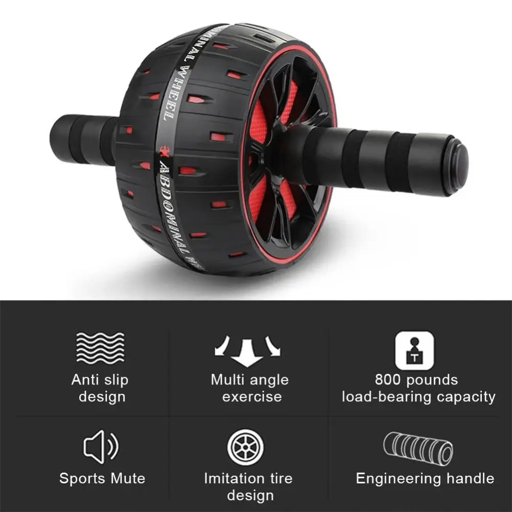 Ergonomic Grip Abdominal Workout Roller Strong Load Bearing Non-slip Ab Roller Wheel Strengthen Muscle Single-wheel
Ergonomic Grip Abdominal Workout Roller Strong Load Bearing Non-slip Ab Roller Wheel Strengthen Muscle Single-wheel