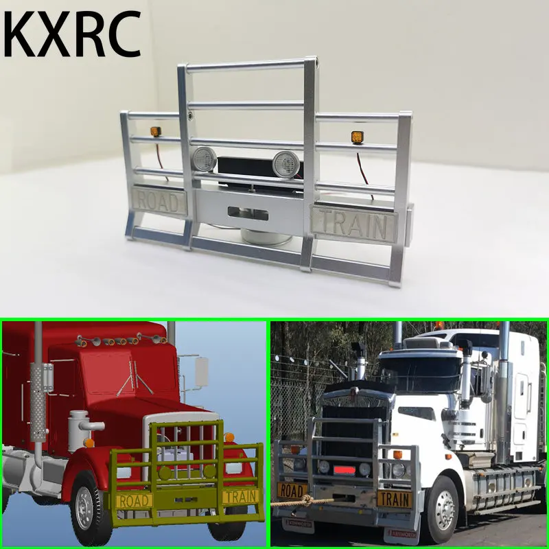 Металлический передний бампер KXRC с фотоэлементами для 1/14 Tamiya, Радиоуправляемый грузовик, прицеп, новый король 56344 56301, обновленные детали для автомобиля «сделай сам»
Металлический передний бампер KXRC с фотоэлементами для 1/14 Tamiya, Радиоуправляемый грузовик, прицеп, новый король 56344 56301, обновленные детали для автомобиля «сделай сам»