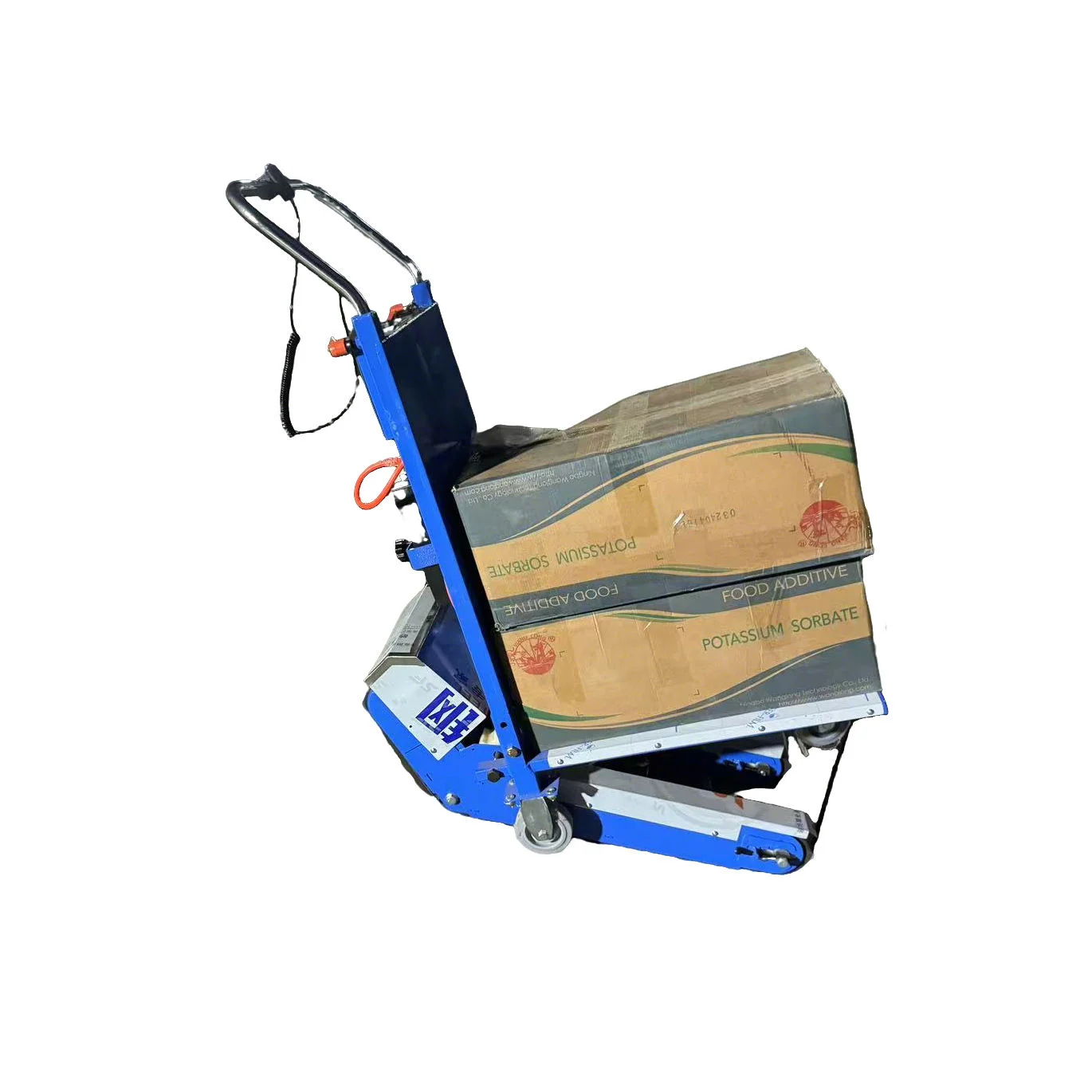 400KG Tank Elevator Stair Climber Electric Stair Climbing Dolly Hand Trucks Heavy Duty Cart Dolly Climbing Trucks 1200W Tracked
400KG Tank Elevator Stair Climber Electric Stair Climbing Dolly Hand Trucks Heavy Duty Cart Dolly Climbing Trucks 1200W Tracked