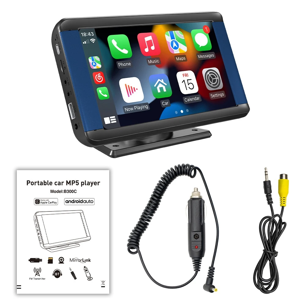 7 Inch Universal Wireless Carplay Android Auto Car Radio for-VW Nissan Toyota Honda KIA HYUNDAI MP5 Autoradio Player
7 Inch Universal Wireless Carplay Android Auto Car Radio for-VW Nissan Toyota Honda KIA HYUNDAI MP5 Autoradio Player