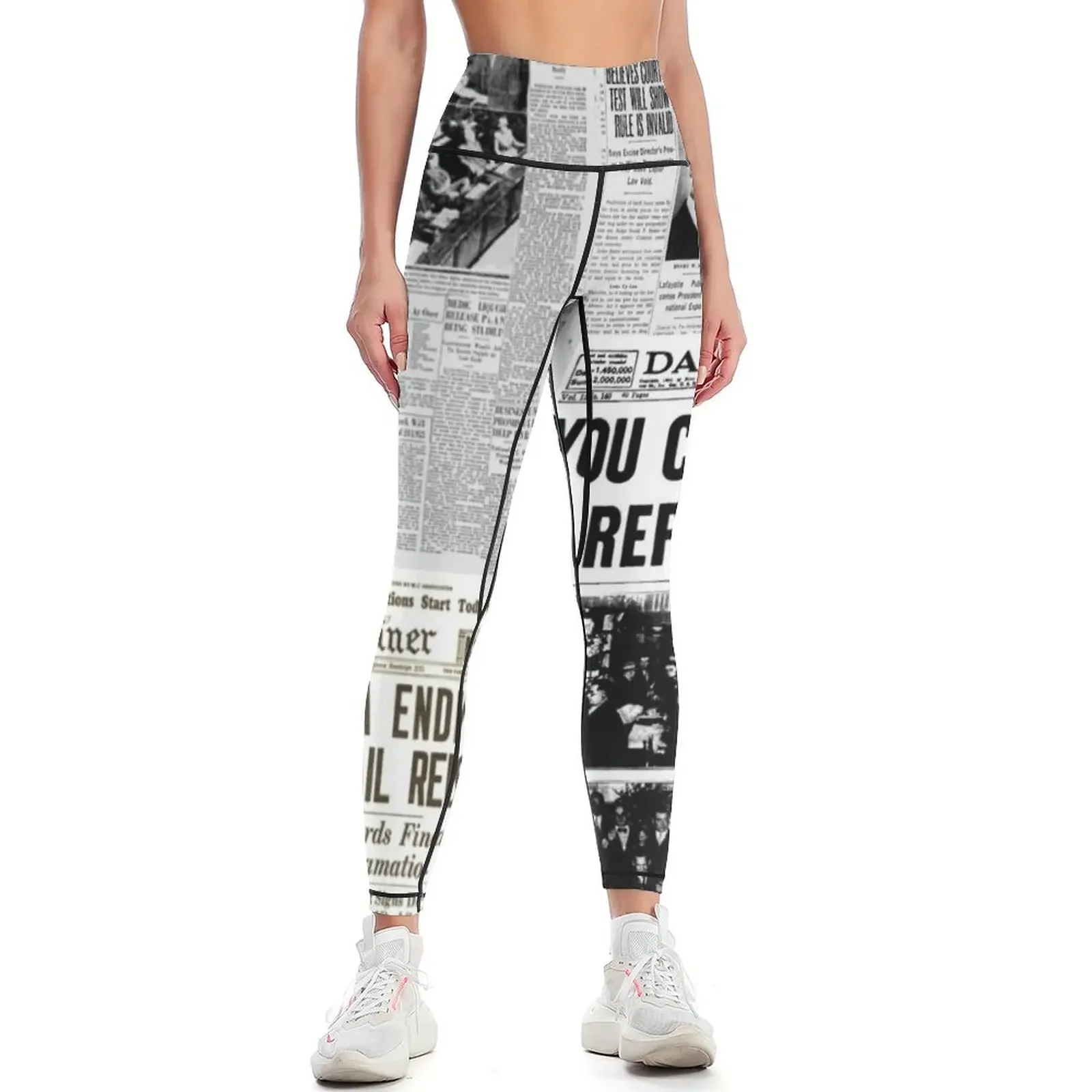 End of Prohibition - Newspaper Collage Leggings Women's sports pants sports for Jogger pants Sweatpants Womens Leggings
End of Prohibition - Newspaper Collage Leggings Women's sports pants sports for Jogger pants Sweatpants Womens Leggings