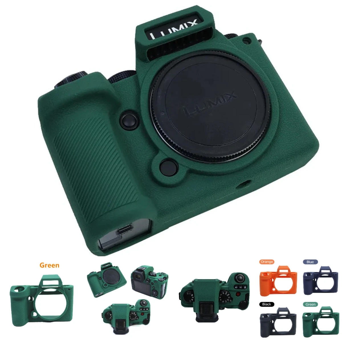 For Panasonic S5II/S5M2 Hybrid AF Camera: Shock-Absorbing Cover W/Battery Door Access
For Panasonic S5II/S5M2 Hybrid AF Camera: Shock-Absorbing Cover W/Battery Door Access