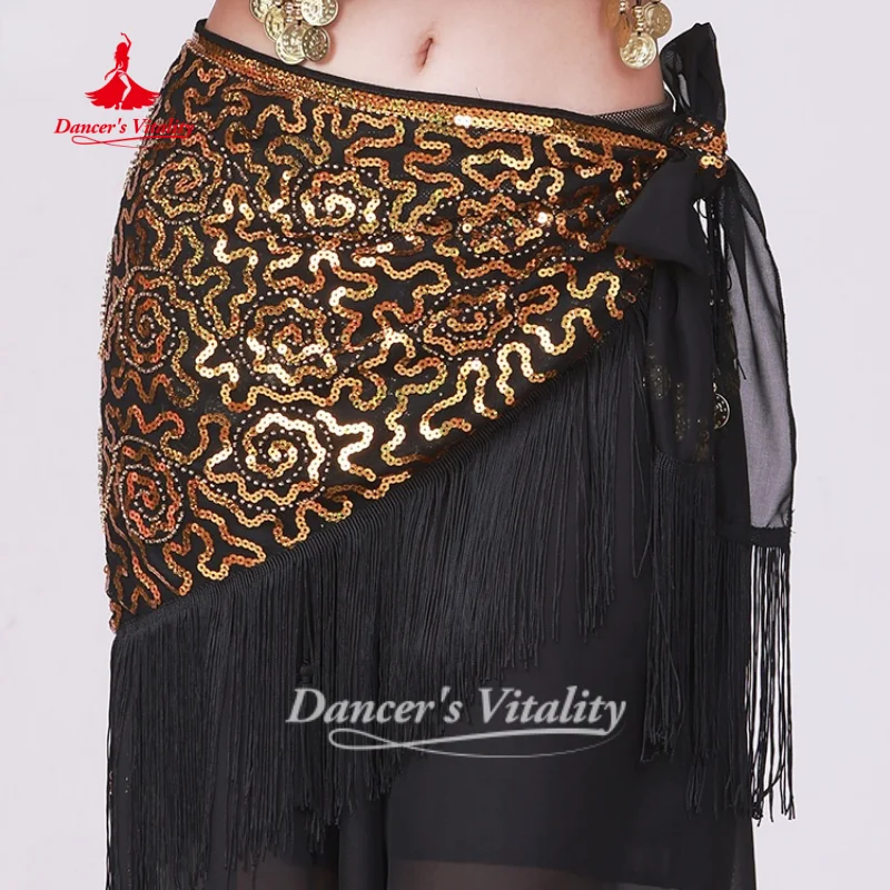 BellyDance Waist Scarf Sequins Tassel Triangle Hip Scarf for Adults and Children Oriental Dance Practice Belts Dancer's Vitality
BellyDance Waist Scarf Sequins Tassel Triangle Hip Scarf for Adults and Children Oriental Dance Practice Belts Dancer's Vitality