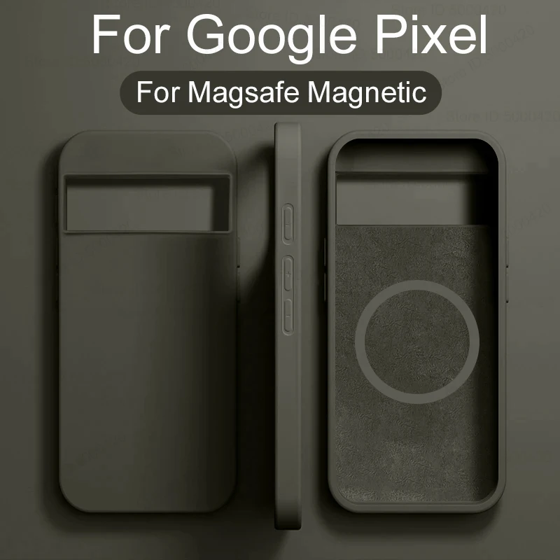 Liquid Silicone For Magsafe Cases For Google Pixel 8 7 6 Pro Magnetic Wireless Charging For Pixel 8 Shockproof Phone Accessories
Liquid Silicone For Magsafe Cases For Google Pixel 8 7 6 Pro Magnetic Wireless Charging For Pixel 8 Shockproof Phone Accessories