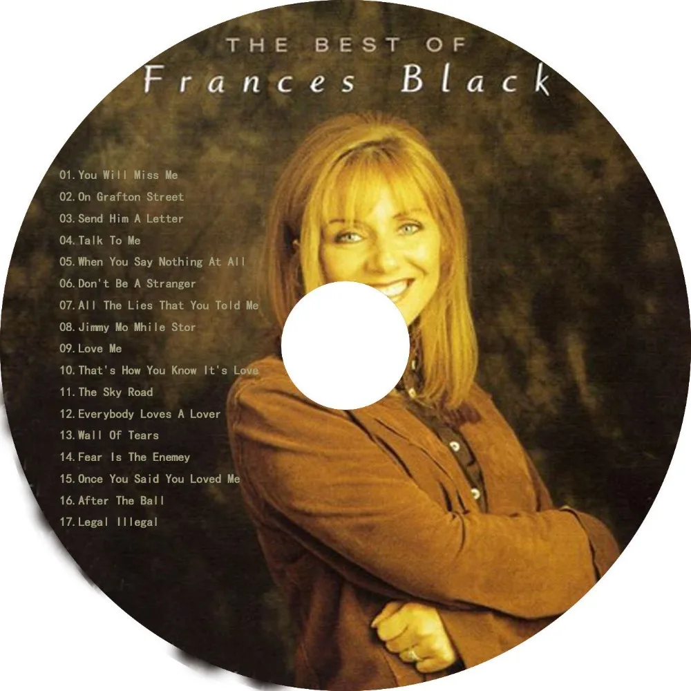 Лучший альбом вокальной музыки Frances Black Irish — CD-диск с безупречным качеством звука для прослушивания дома и в автомобиле
Лучший альбом вокальной музыки Frances Black Irish — CD-диск с безупречным качеством звука для прослушивания дома и в автомобиле