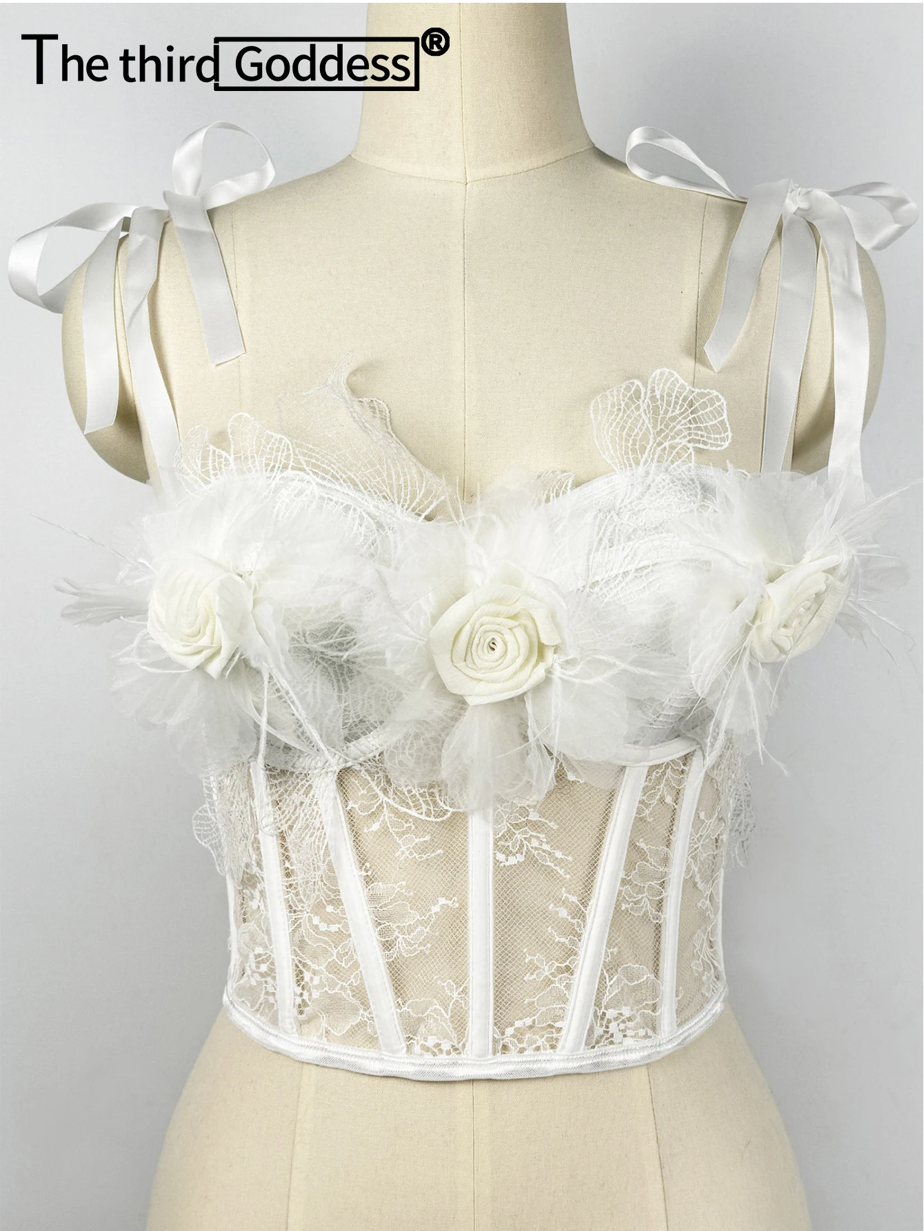 Sexy see through mesh white corset crop top women summer night club party tops for woman streetwear flower lace halter tank top
Sexy see through mesh white corset crop top women summer night club party tops for woman streetwear flower lace halter tank top