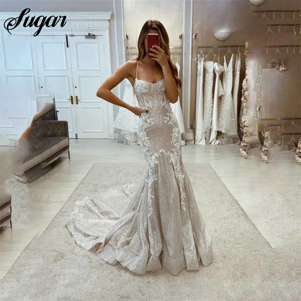 Charming Sweetheart Neck Wedding Dress Elegant Appliques Lace Wedding Gown Mermaid Bridal Dress Sexy Bridal Gown vestido novia
Charming Sweetheart Neck Wedding Dress Elegant Appliques Lace Wedding Gown Mermaid Bridal Dress Sexy Bridal Gown vestido novia