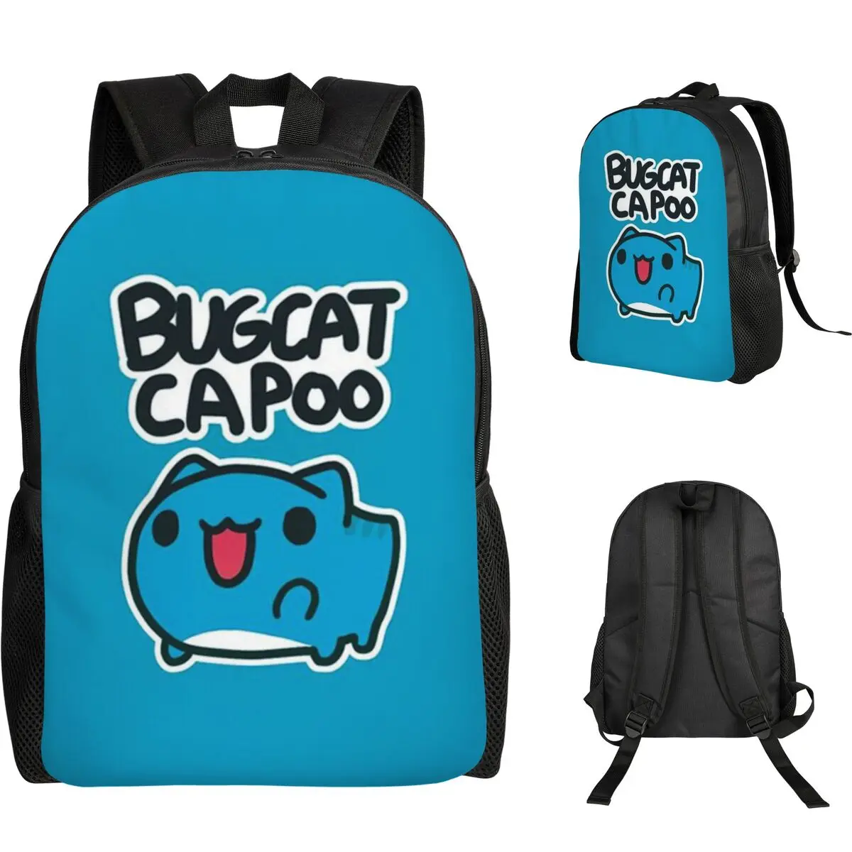 Comic Cat Bugcat Capoo Bug Cat Backpack Student Boys Girls BookBag School Bag Laptop Shoulder Bags
Comic Cat Bugcat Capoo Bug Cat Backpack Student Boys Girls BookBag School Bag Laptop Shoulder Bags