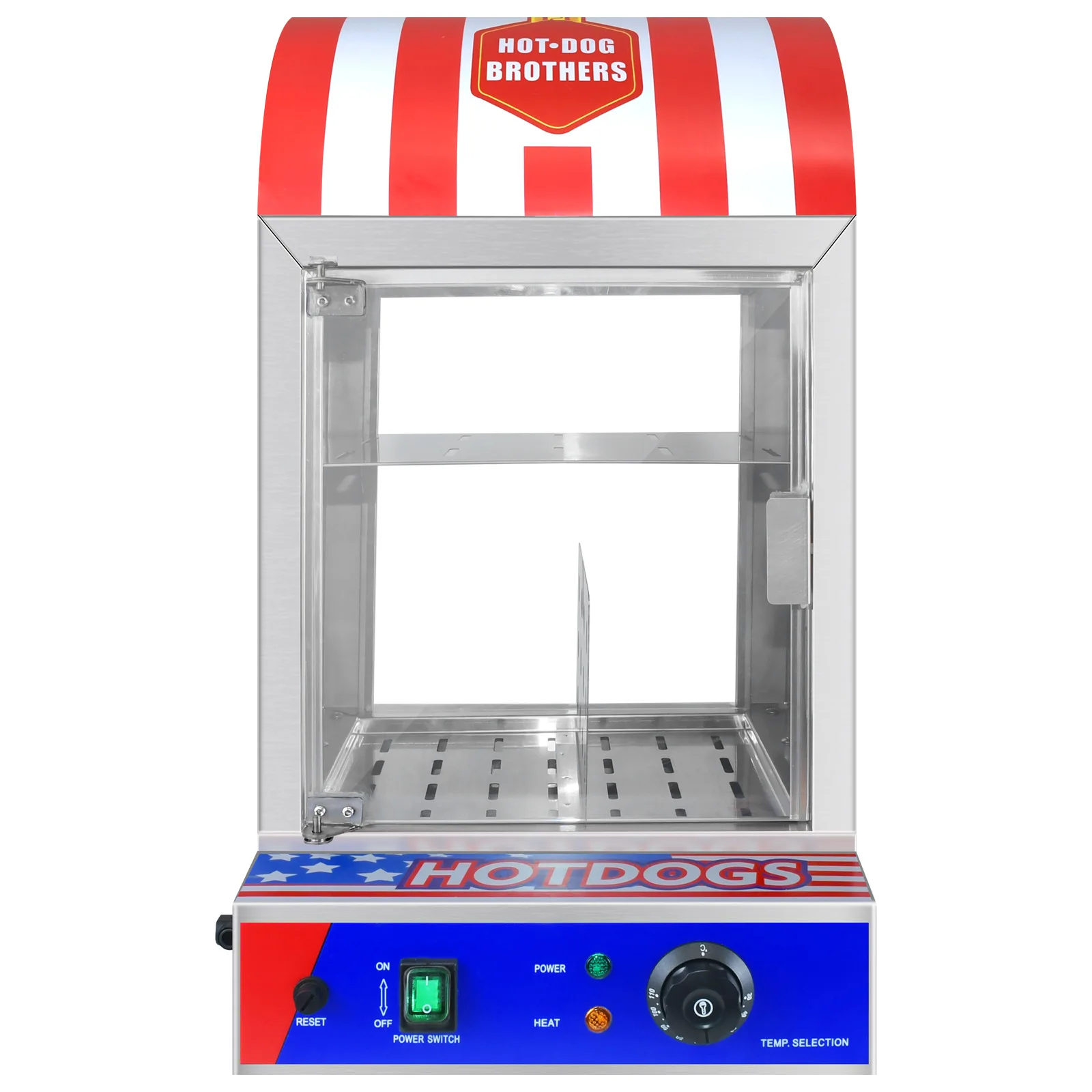 Hot dog insulated cabinet, electric energy insulated food commercial display cabinet, cooked hamburger small heating
Hot dog insulated cabinet, electric energy insulated food commercial display cabinet, cooked hamburger small heating