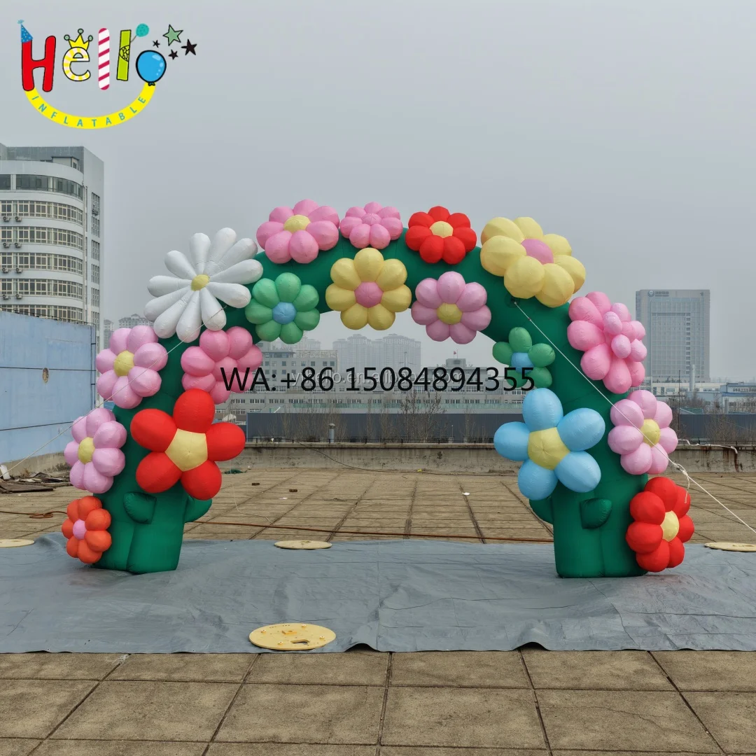 Custom Outdoor Digital Print Inflatable Arch Decoration Event Party Giant Plant Theme Flower Arch
Custom Outdoor Digital Print Inflatable Arch Decoration Event Party Giant Plant Theme Flower Arch