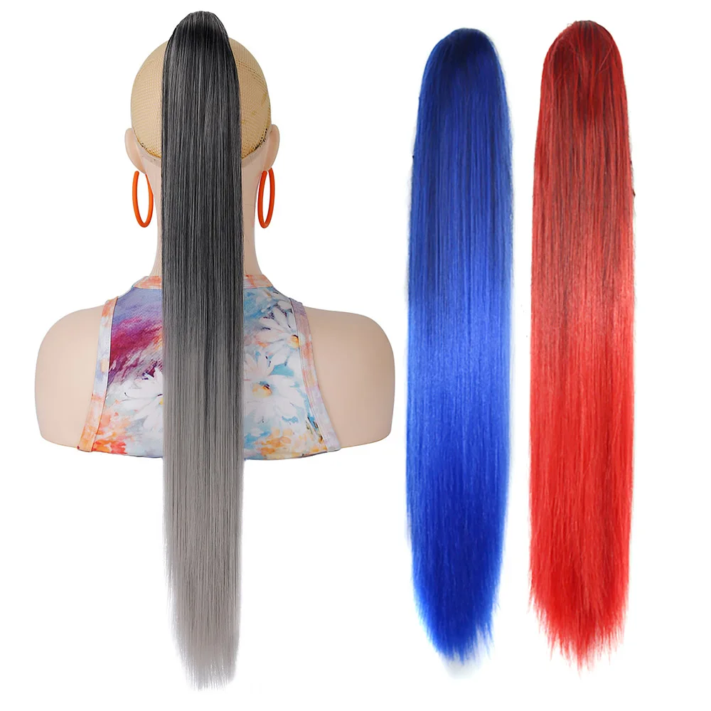 Ombre Straight Claw Clip Ponytail Hair Extension Quick Install Synthetic Hair, Instantly Change Your Look for Any Occasion
Ombre Straight Claw Clip Ponytail Hair Extension Quick Install Synthetic Hair, Instantly Change Your Look for Any Occasion
