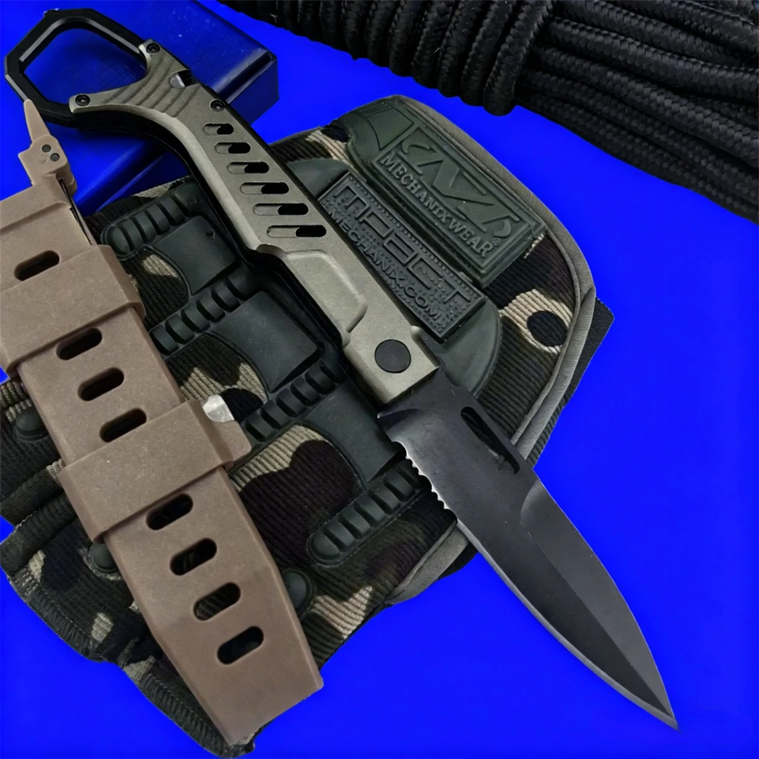 Everyday Carry Folding Knife with N690 Sharp Blade, Ergonomic T6 Aluminum Handle, Multi-Purpose Outdoor Exploration Tool
Everyday Carry Folding Knife with N690 Sharp Blade, Ergonomic T6 Aluminum Handle, Multi-Purpose Outdoor Exploration Tool