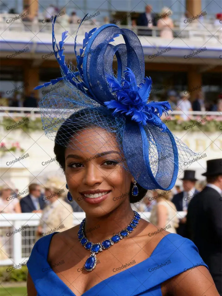 Royal Blue Mesh Hair Fascinator Hat Accessories Ladies Women Elegant Church Wedding Veil Race Headdress Bride Cocktail Pillbox
Royal Blue Mesh Hair Fascinator Hat Accessories Ladies Women Elegant Church Wedding Veil Race Headdress Bride Cocktail Pillbox