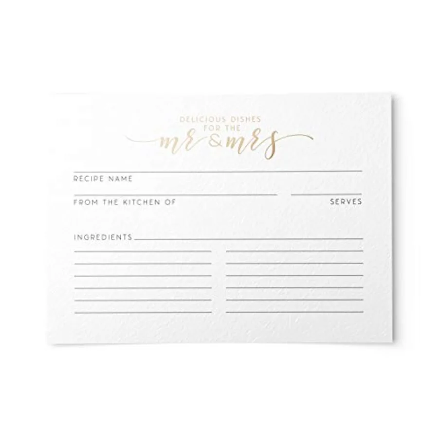 Gold Foil Mr and Mrs Newlywed from,,Double-Sided
Gold Foil Mr and Mrs Newlywed from,,Double-Sided