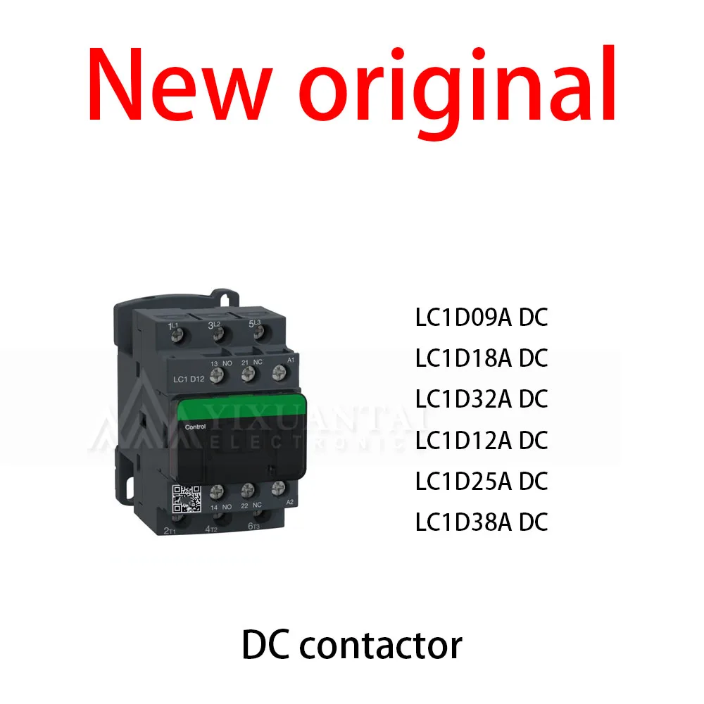 1Pcs/New Original LC1D09A DC LC1D18A DC LC1D32A DC LC1D12A DC LC1D25A DC LC1D38A DC DC contactor
1Pcs/New Original LC1D09A DC LC1D18A DC LC1D32A DC LC1D12A DC LC1D25A DC LC1D38A DC DC contactor