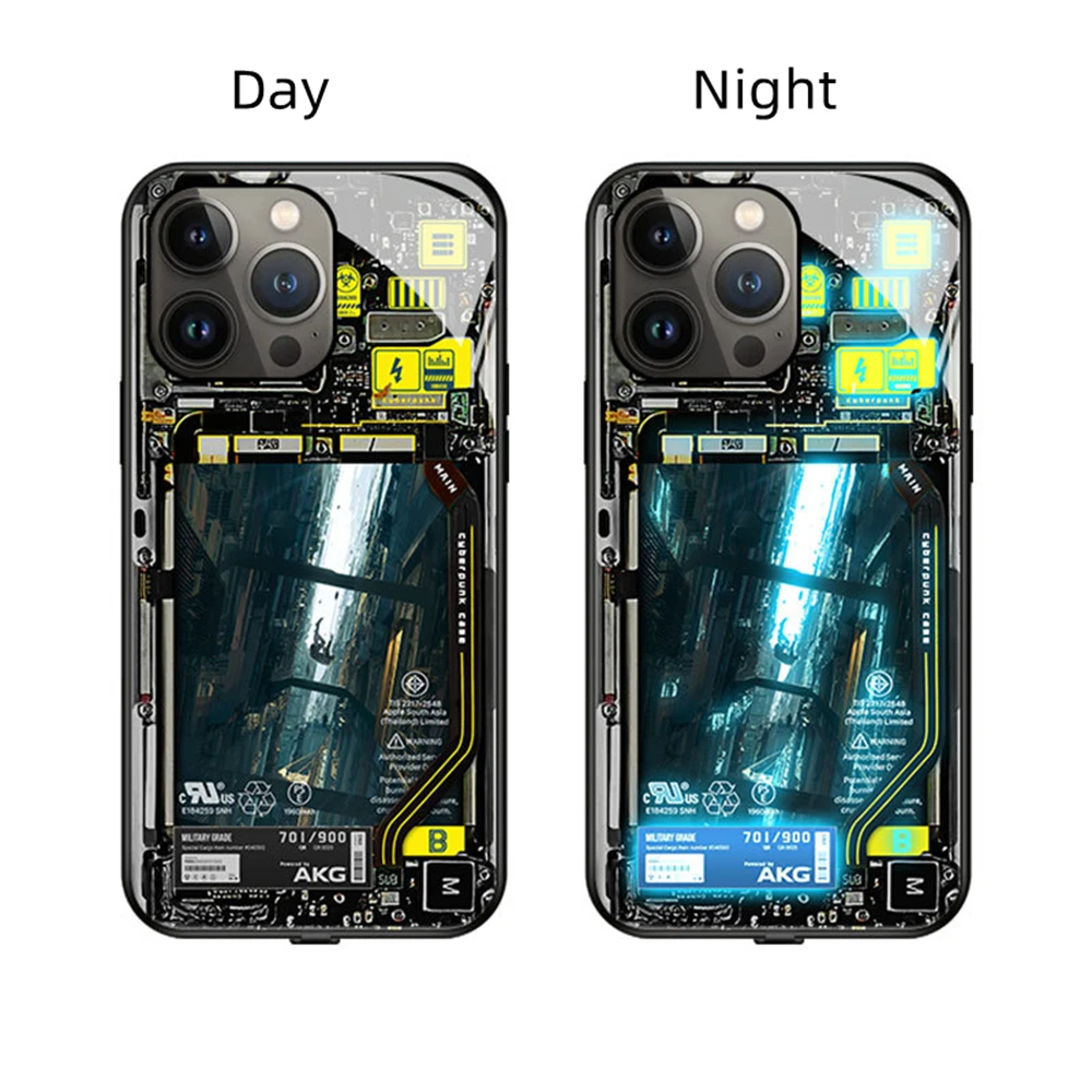 Punk Abyss Design LED Light Up Phone Case Glowing Back Cover For iPhone 16 15 14 13 12 11 Pro Max XR XS Plus
Punk Abyss Design LED Light Up Phone Case Glowing Back Cover For iPhone 16 15 14 13 12 11 Pro Max XR XS Plus