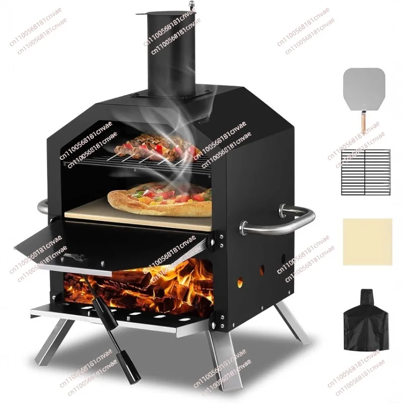 2-дюймовая портативная печь для пиццы на открытом воздухе, печь из нержавеющей стали для выпечки барбекю
2-дюймовая портативная печь для пиццы на открытом воздухе, печь из нержавеющей стали для выпечки барбекю
