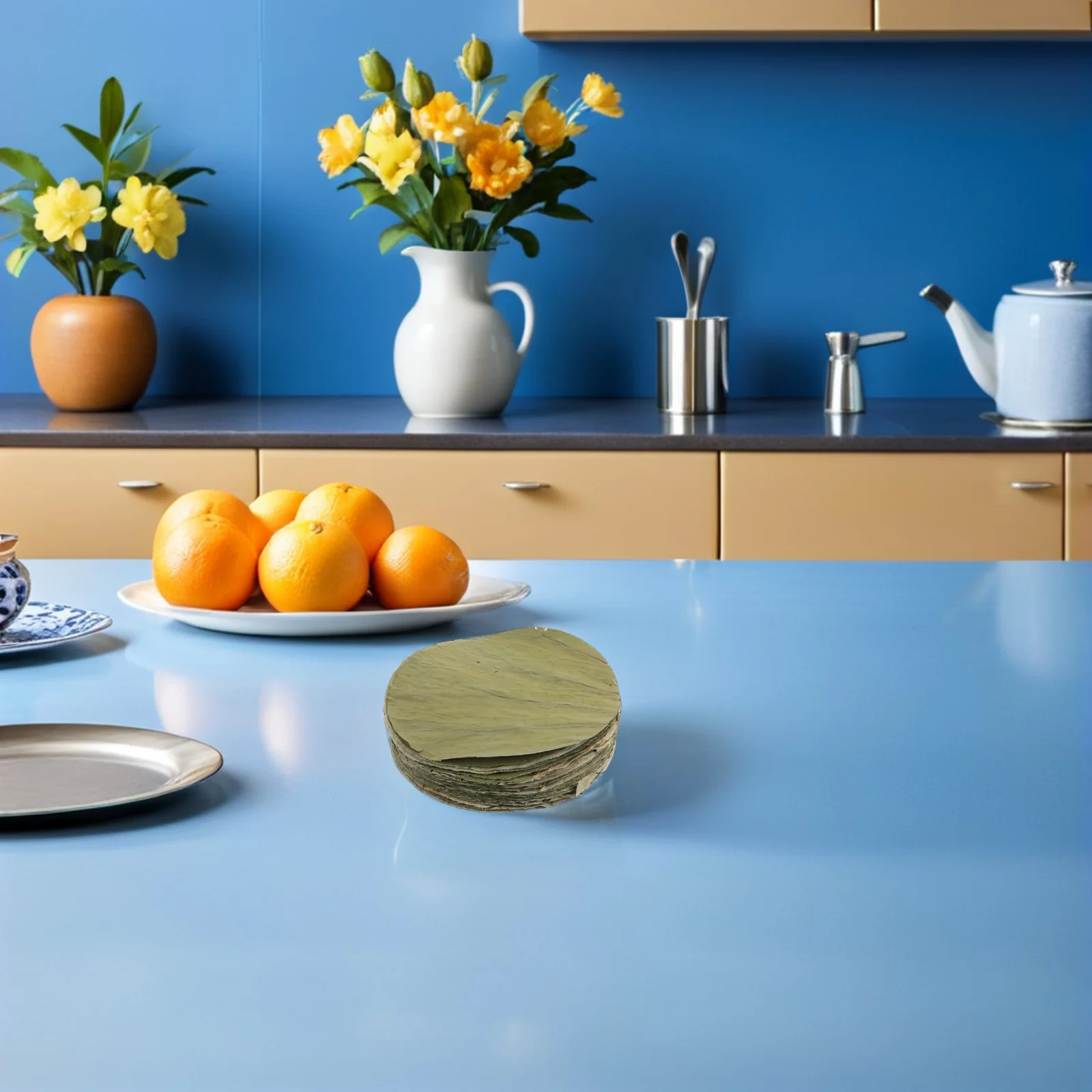 100Pcs Lotus Leaf Sheets Sushi Garnish Leaves 16Cm Round Edible Food Presentation Liners for Buffet Party Plate Decor Sticky
100Pcs Lotus Leaf Sheets Sushi Garnish Leaves 16Cm Round Edible Food Presentation Liners for Buffet Party Plate Decor Sticky