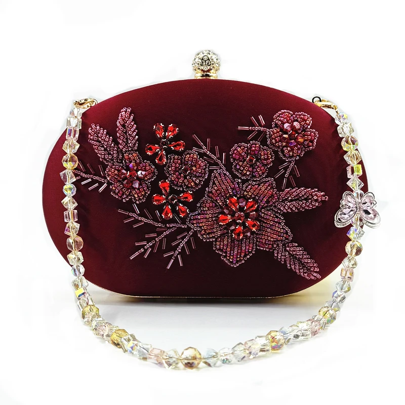 2025 New Ladies Luxury Handbag Handmade Beaded Diamond Evening Bag Crystal Butterfly Chain Shiny Wedding Party Clutch Bag
2025 New Ladies Luxury Handbag Handmade Beaded Diamond Evening Bag Crystal Butterfly Chain Shiny Wedding Party Clutch Bag