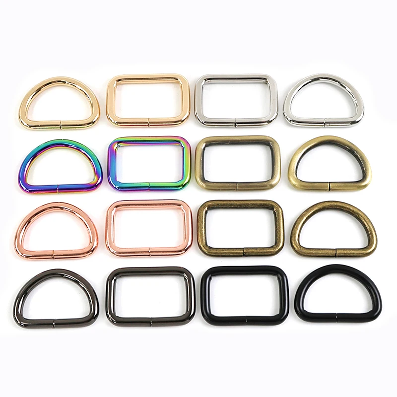 Meetee 10Pcs 16-50mm O D Ring Metal Buckles Carabiner Rings for Bag Webbing Tape Connect Hanger Loop DIY Hardware Accessories
Meetee 10Pcs 16-50mm O D Ring Metal Buckles Carabiner Rings for Bag Webbing Tape Connect Hanger Loop DIY Hardware Accessories