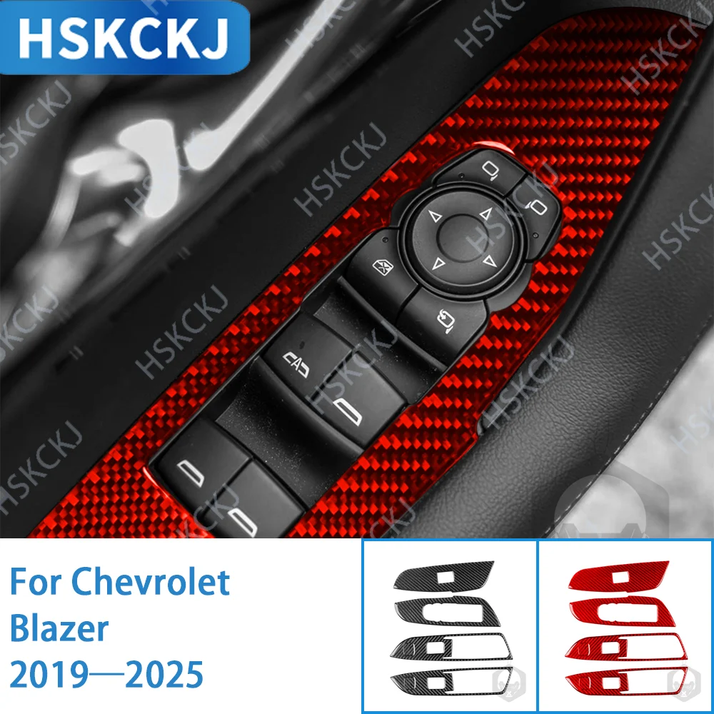 Наклейка из углеродного волокна 3K для Chevrolet Blazer 2019–2025, крышка панели управления подъемом окна, клей против царапин (простая установка)
Наклейка из углеродного волокна 3K для Chevrolet Blazer 2019–2025, крышка панели управления подъемом окна, клей против царапин (простая установка)