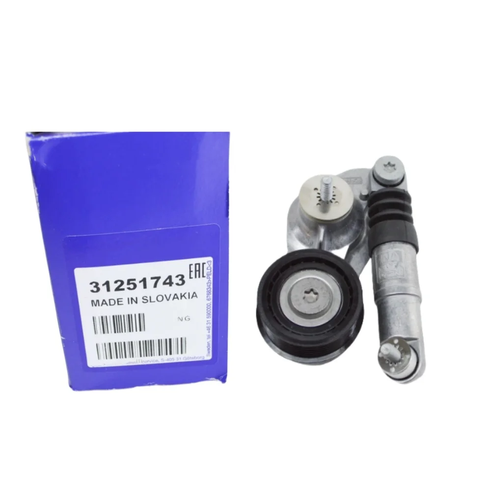 OEM 31251743 Новый автомобильный натяжитель ремня генератора, затяжное колесо для Volvo S80 S60 V70 V60 XC60 
OEM 31251743 Новый автомобильный натяжитель ремня генератора, затяжное колесо для Volvo S80 S60 V70 V60 XC60